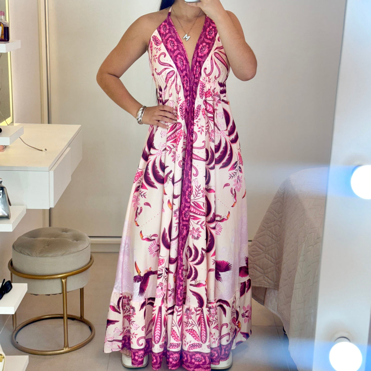 Vestido Indiano Longo Lara