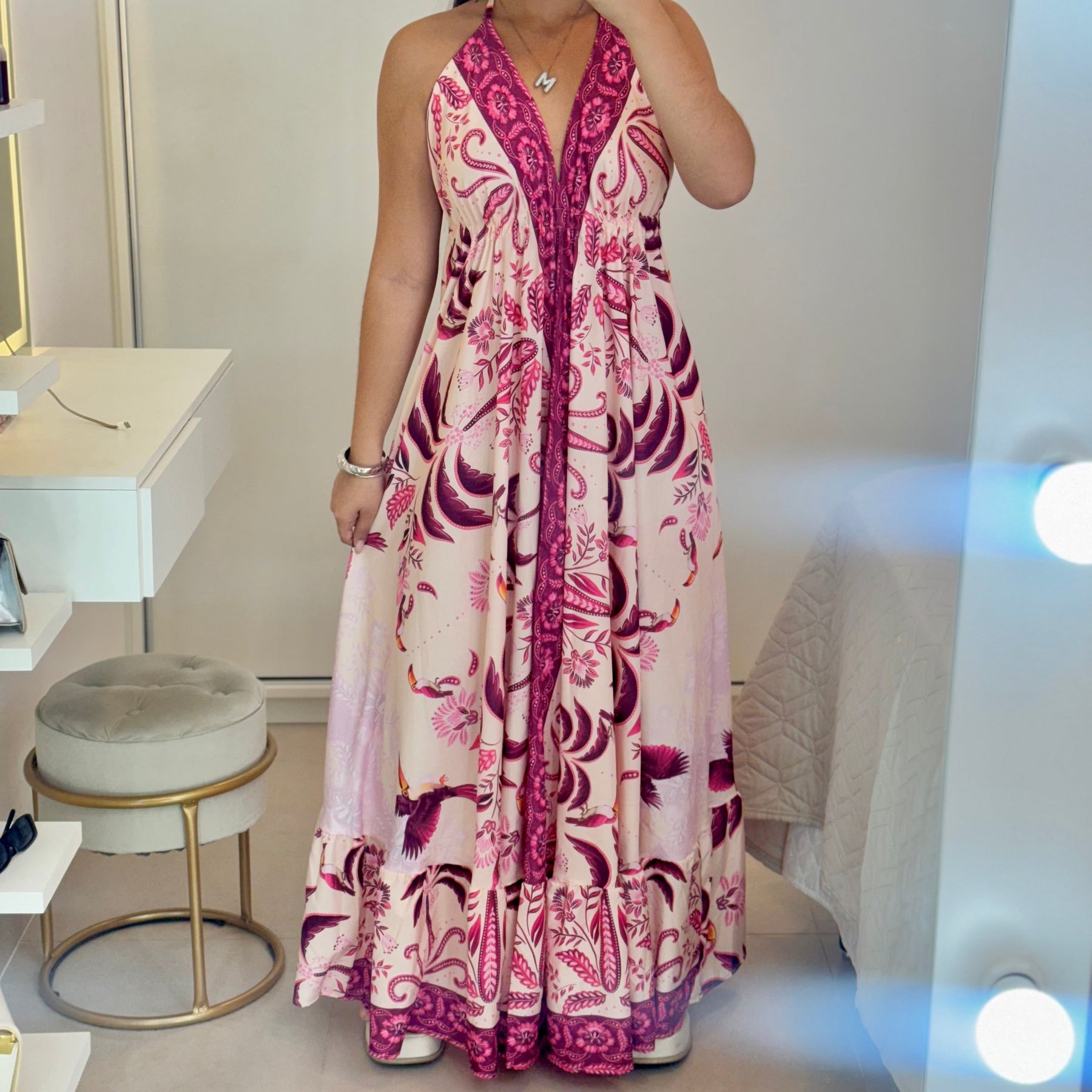 Vestido Indiano Longo Lara