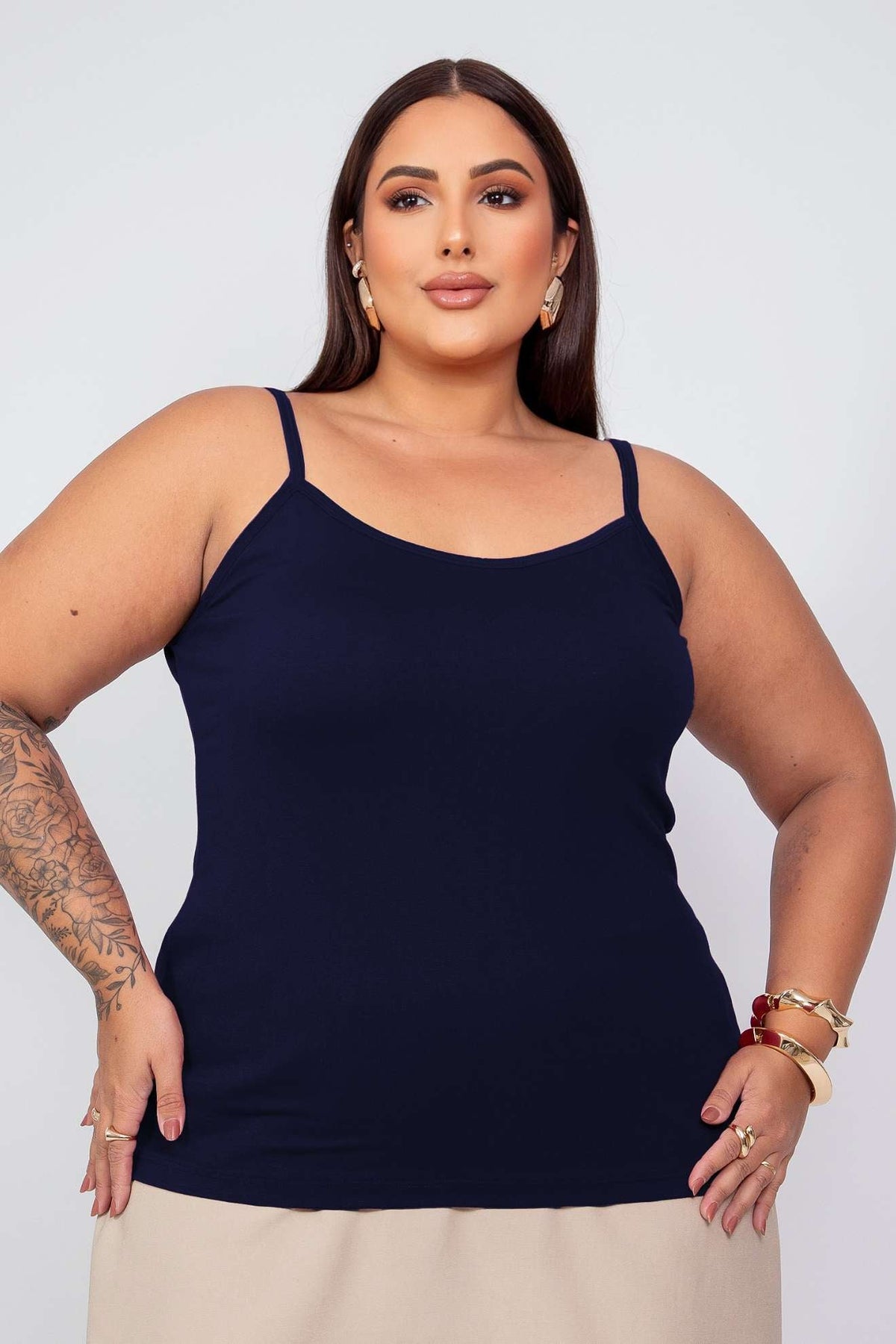 Blusa Regata De Al�a Fina